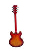 Tanglewood Memphis SeMi Hollow Body Electric Guitar - Cherry Burst