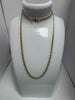 22ct gold chain (19.76g) (22inch)