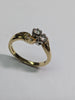 18CT GOLD  TWIN DIAMOND RING PRESTON STORE