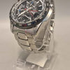 CASIO EDIFICE WAVE CEPTOR TWIN CHRONOGRAPH WORLD TIME MENS WATCH WR 100m EQW-500