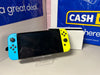 Switch Console, 64GB+128GB, OLED + Blue/Neon Yellow