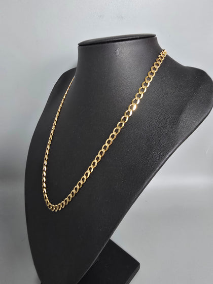 9CT Gold Necklace Chain 375 13.8G 20'' in length