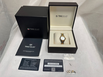 TAG Heuer Aquaracer Mother Of Pearl Diamond Dial Women's Watch - WBD1422 - 2017