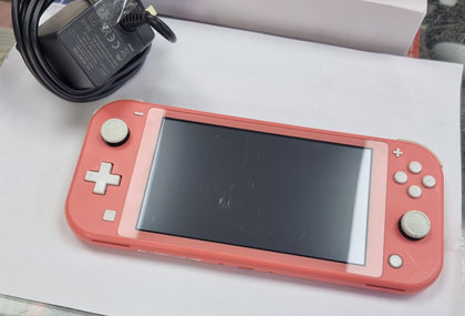 Nintendo Switch Lite Console, 32GB Coral Pink