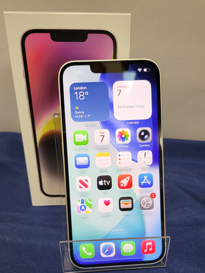 Apple iPhone 14 - Starlight - 128GB - Unlocked
