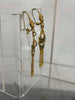 22K gold earrings hallmarked 5.39G **preowned **