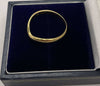 18ct Gold Ring Size - S