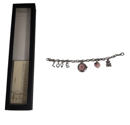 Imperial Women's Watch with Mini Dial and Hanging Charms.