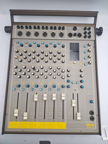 vintage seck 62 mixer dj equipment power lead unboxed