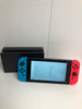 Nintendo Switch with Neon Blue and Neon Red Joy-Con