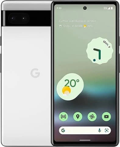 GOOGLE PIXEL 6A 128GB Chalk, Unlocked LEYLAND