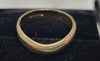 9CT - Yellow Gold Wishbone Band Ring - 2.47g - Size M