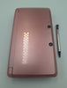 Nintendo 3DS Console coral pink handheld console with original charger, boxed and pen