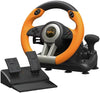PXN V3 Pro Gaming Wheel – 180° Vibration Steering for PC/PS4/Xbox/Switch Orange