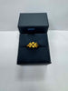 2.09g 22ct Fancy Gold Ring - Size M - Hallmarked**