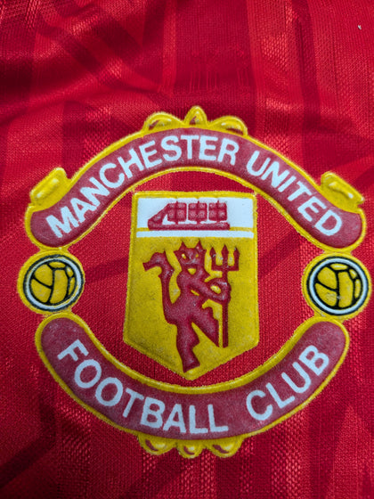 1992-1994 Vintage Manchester United football Shirt