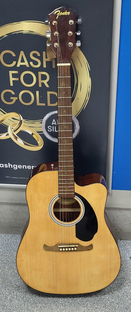 Fender FA-125CE Electro Acoustic Dreadnought Guitar - Natural