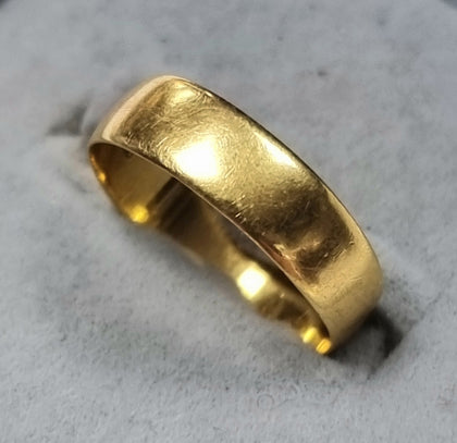 22ct Gold Ring Size 