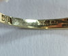 9CT Yellow Gold Sister Ring with Small Diamond Chip (Uncarated - Size T - 1.18G