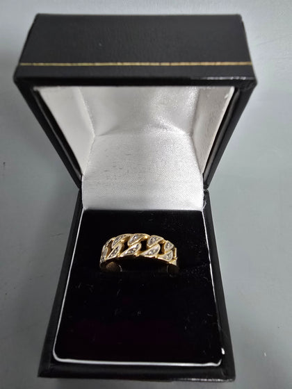 14ct Gold Ring 585 4.0G Size P
