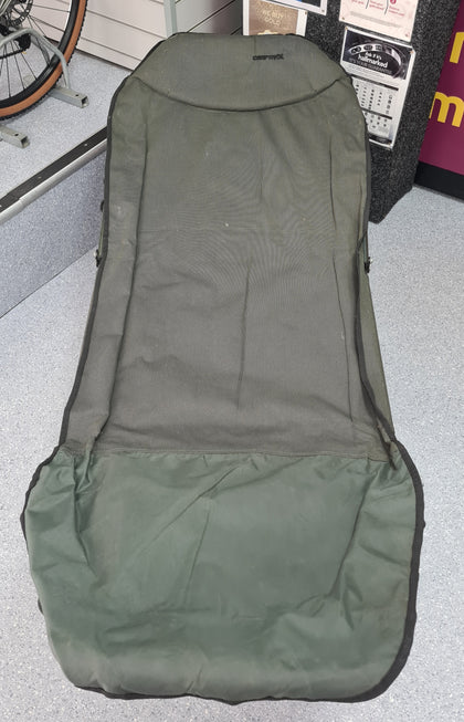 Carptrix Recliner Fishing Arm Chair With Adjustable Legs And Mud Feet, Sold As Seen