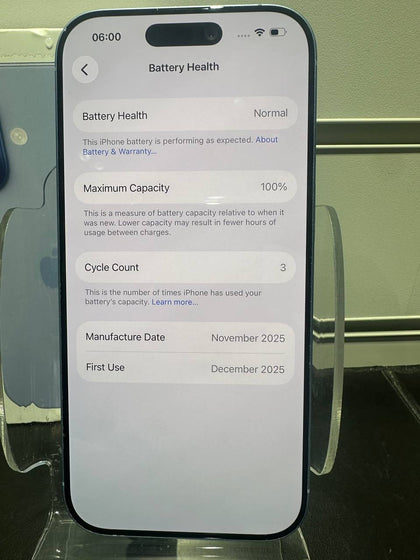 Apple iPhone 17 (A3520) 256GB Mist Blue, Unlocked