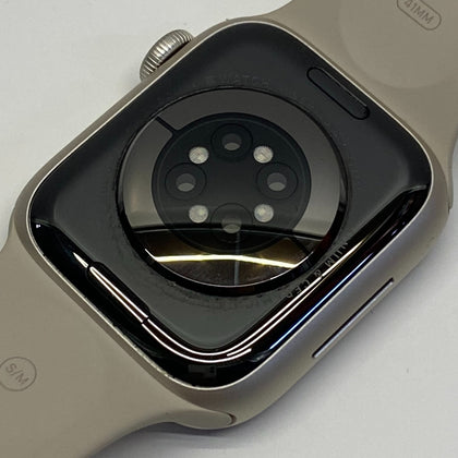 Apple Watch Series 8 41mm Starlight Aluminum Case Starlight Sports Band A2773