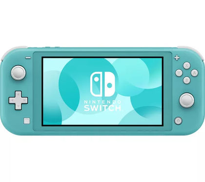 Nintendo Switch Lite Turquoise & Mario Kart Unboxed Game
