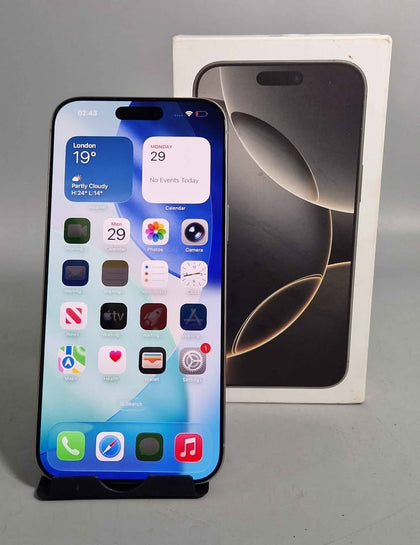 Apple iPhone 16 pro max ( 256GB UNLOCKED/OPEN GREY)