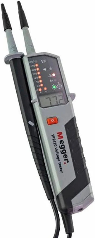 Megger TPT420 Two-Pole Voltage Tester (Battery Operated)