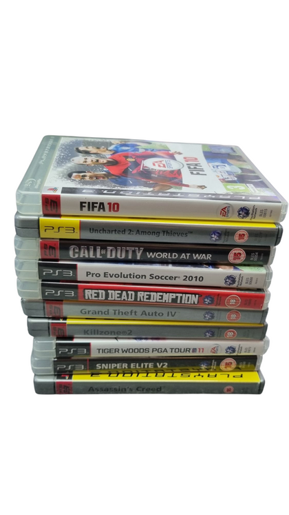 SONY PLAYSTATION 3 CONSOLE 250GB PLUS GAMES