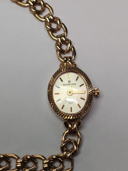 9CT Gold Sovereign Watch