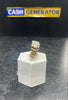 9ct Gold Gents C/Z 'DAD' Ring (Size T), 5.8g