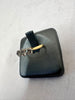 14ct Yellow & White Gold 3x Diamond Ring - Size L