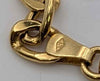 375 HALLMARKED 9CT, YELLOW GOLD, FIGARO BRACELET, 8", 2.96g BOXED