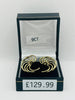 9CT YELLOW GOLD, 375 HALLMARKED MULTI STRAND SWIRL EARRINGS, 1.9G, BOXED