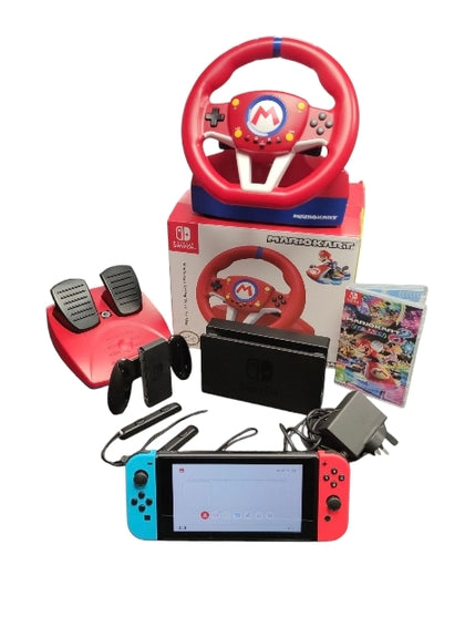 Nintendo Switch Mario Kart Bundle**Unboxed**