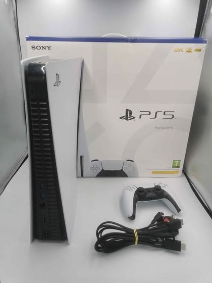Playstation 5 Console, 825GB, White Boxed With white Pad