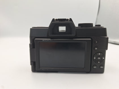 G-Anica 4K 48MP Digital Camera With Strap, Black, Unboxed