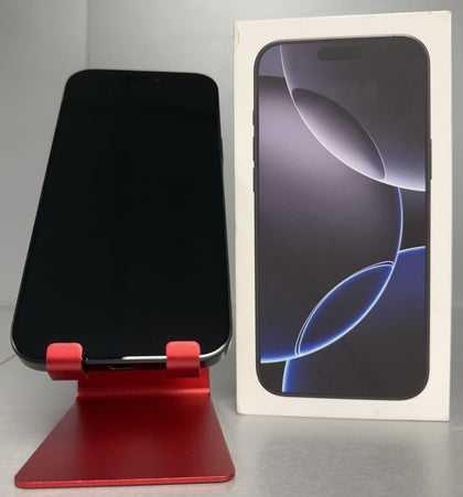 Apple iPhone 16 Pro Max 256GB Black Titanium ( 100% Battery Health ) ** Any Network **