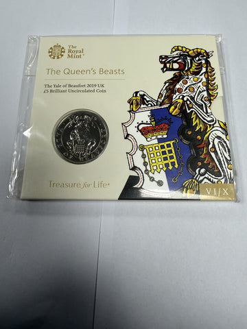 The royal mint - the queens beasts coin.