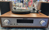 Lenco MC-160WD belt-drive turntable and stereo system