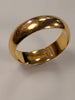 22ct Gold Plain Wedding Band Ring