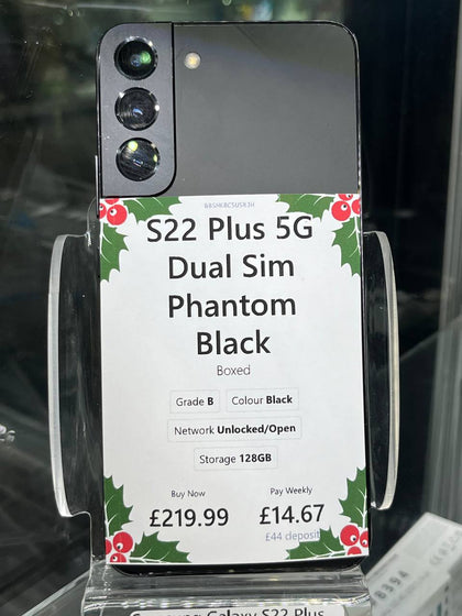 S22 Plus 5G Dual Sim Phantom Black
