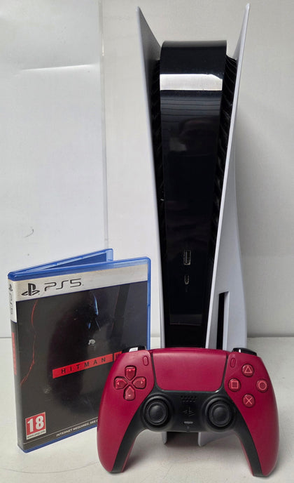 Sony PlayStation 5 Disc Edition Console & Hitman III