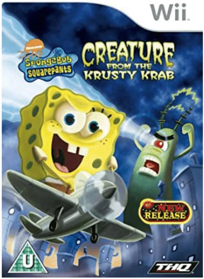 Spongebob SquarePants - Creature From The Krusty Krab (Nintendo Wii)