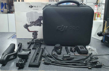 DJI RS 3 Pro Combo 3-Acis DSLR Gimbal Stabilizer And All Accessories