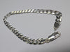 Brand new silver curb bracelet