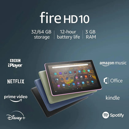 Amazon Fire HD 10 Tablet (10.1