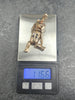 9ct Teddy Bear Pendant 11.66 Grams